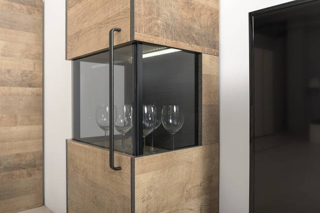 Индустриальная гостиная в стиле лофт с подсветкой Трувор № 17 цвет дуб гранж песочный/интра Индустриальная гостиная в стиле лофт с подсветкой Трувор № 17 цвет дуб гранж песочный/интра