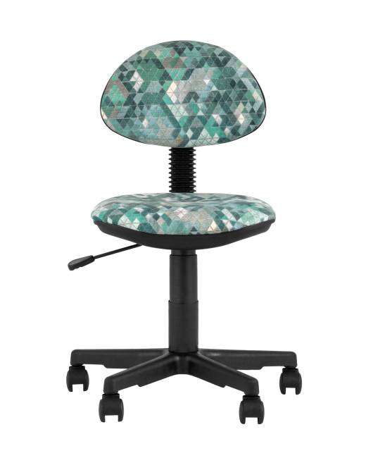 Кресло компьютерное детское УМКА абстракция зеленый