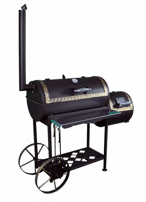 Гриль с коптильней "Паровоз" XL