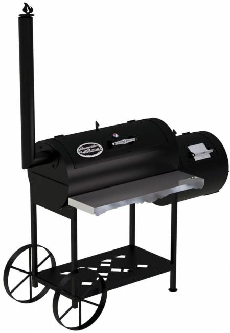 Гриль с коптильней "Паровоз" XL