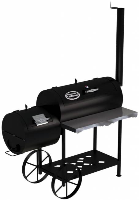 Гриль с коптильней "Паровоз" XL