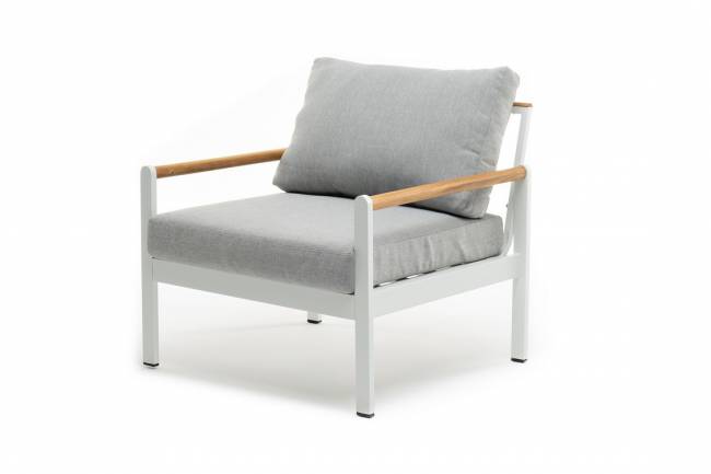 Лаунж зона из алюминия MAYA L белая  Joygarden