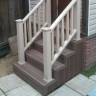 Подступенок универсальный для ступеней DECKRON, DARVOLEX, ECODECK, 147*13*4000 мм, коричневый