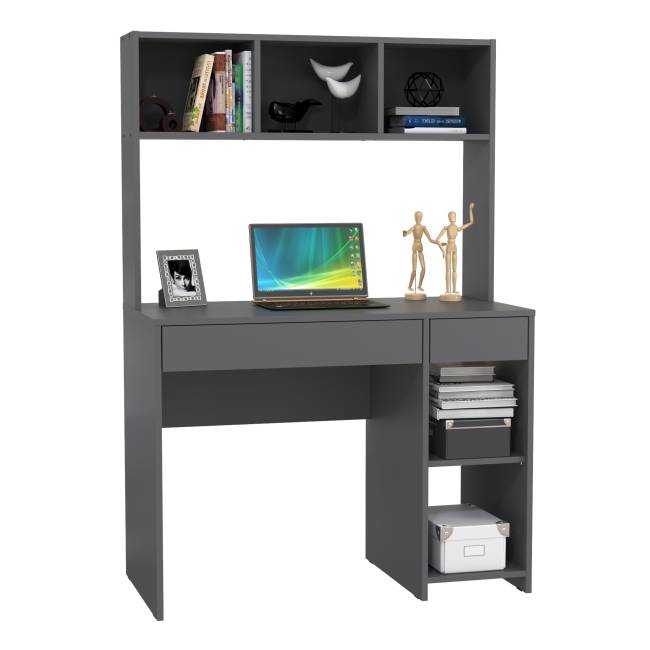 Компьютерный стол Комфорт 12.77F цвет тёмно-серый