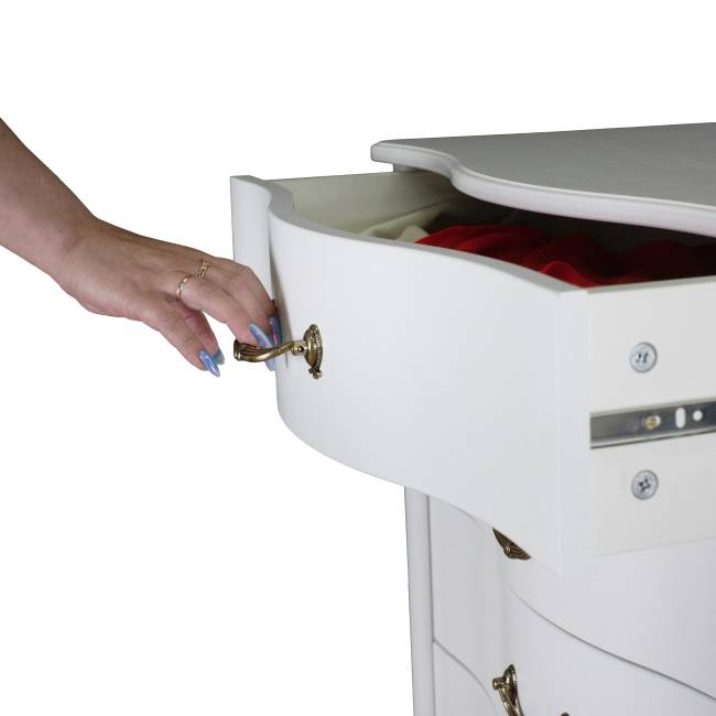 Комод Джульетта молочный дуб Л Комод Джульетта молочный дуб Л