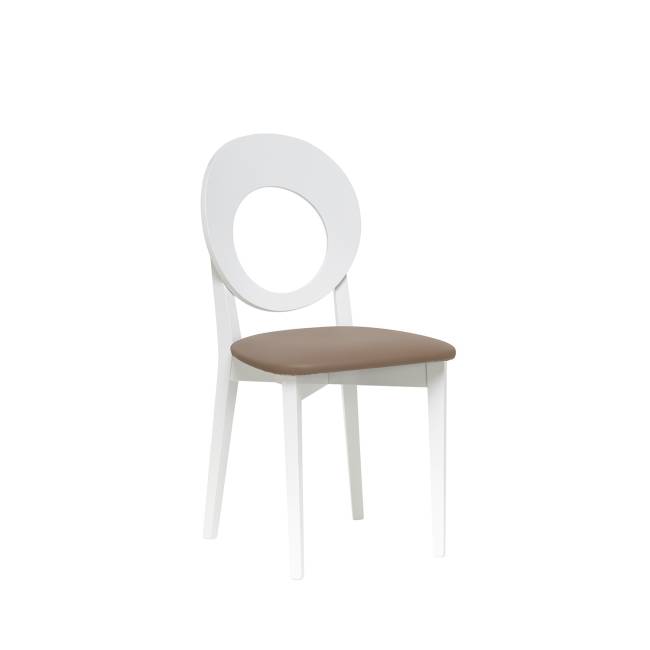 Стул Leset Хьюстон сборный Белый Шоколад Белый