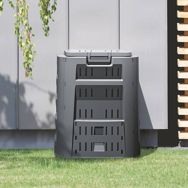 Компостер Prosperplast Compogreen 320 л черный (простая упаковка) Компостер Prosperplast Compogreen 320 л черный (простая упаковка)