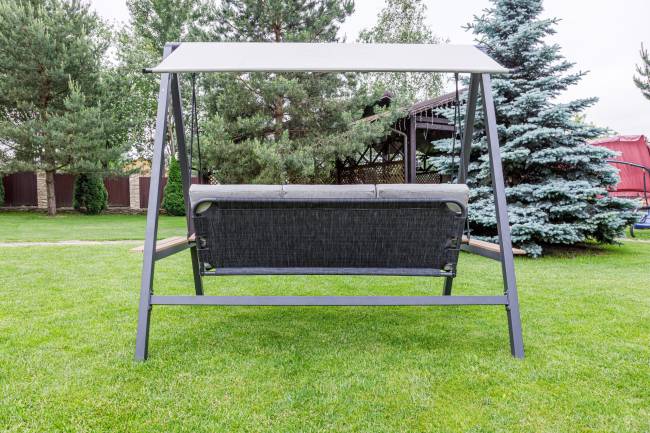 Качели LOAN трехместные из стали Качели LOAN трехместные из стали