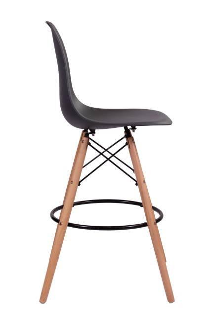 Стул Eames барный, темно-серый