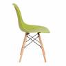 Стул CINDY (EAMES) (mod. 001) / 1 шт. в упаковке дерево бук/металл/сиденье пластик, 51x46x82.5см, оливковый 66012 оливковый 66012 дерево бук/металл/сиденье пластик