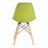 Стул CINDY (EAMES) (mod. 001) / 1 шт. в упаковке дерево бук/металл/сиденье пластик, 51x46x82.5см, оливковый 66012 оливковый 66012 дерево бук/металл/сиденье пластик