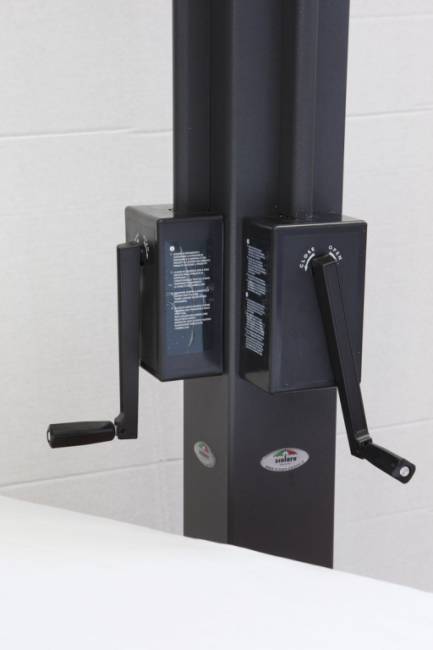 Зонт профессиональный двухкупольный 3х6 м Alu Double Dark антрацит, слоновая кость 3000х6000 мм Зонт профессиональный двухкупольный 3х6 м Alu Double Dark антрацит, слоновая кость 3000х6000 мм