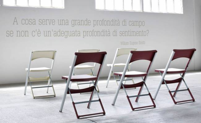 Стул пластиковый складной Compact красный 435х470х775 мм