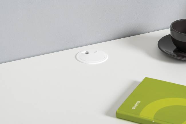 Стол компьютерный с верхней полкой и комодом Торонто цвет белый шагрень/стальной серый Стол компьютерный с верхней полкой и комодом Торонто цвет белый шагрень/стальной серый