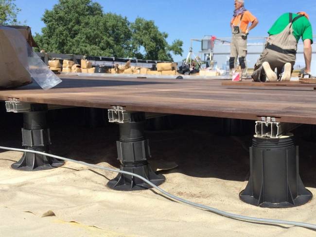 Алюминиевая лага для террасных настилов HILST PROFESSIONAL 40*60*4000 мм