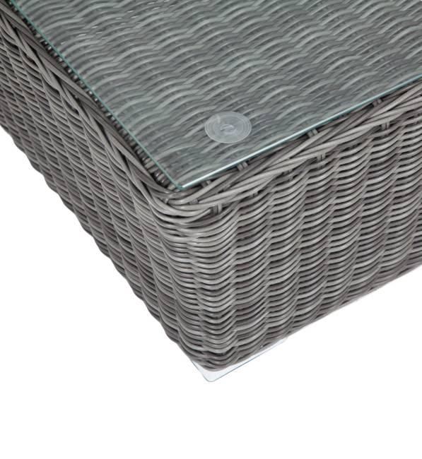 "Капучино" журнальный столик из искусственного ротанга, цвет графит "Капучино" журнальный столик из искусственного ротанга, цвет графит