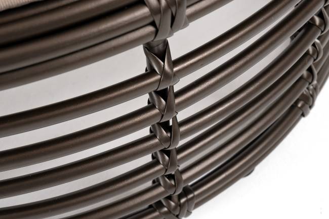 "Парма" кофейный комплект из искусственного ротанга, цвет бронзовый "Парма" кофейный комплект из искусственного ротанга, цвет бронзовый