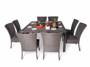 Обеденный комплект cо стульями (квадратный стол) КАПРИ