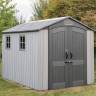 Пластиковый сарай WoodLook 7'х12 (60311)