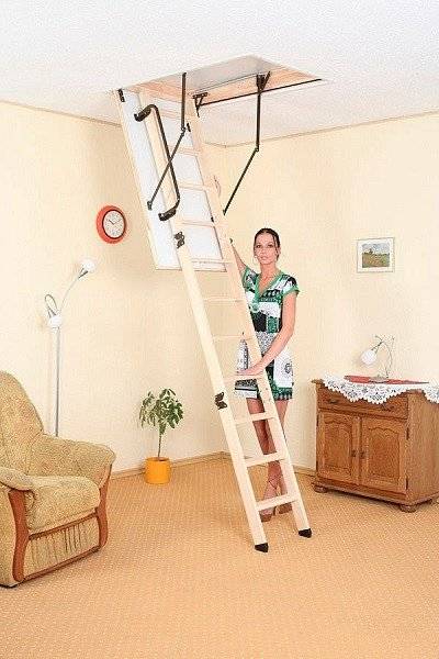 Чердачная складная лестница Extra