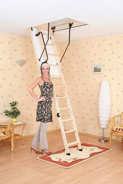 Чердачная складная лестница Extra