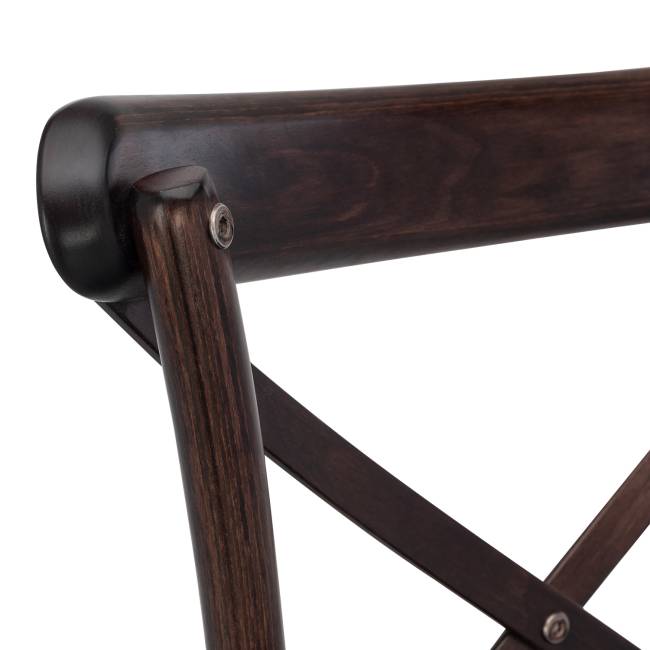 Стул Leset Грид Тёмный орех Шоколад Тёмный орех