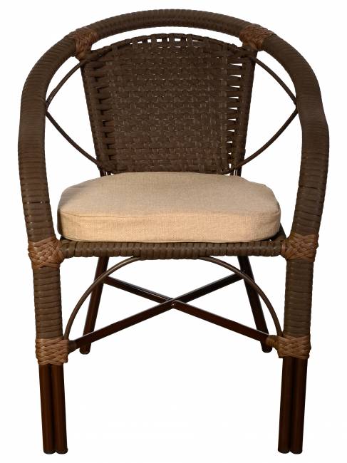 Кресло Denver (Денвер) из искусственного ротанга, орех Кресло Denver (Денвер) из искусственного ротанга, орех