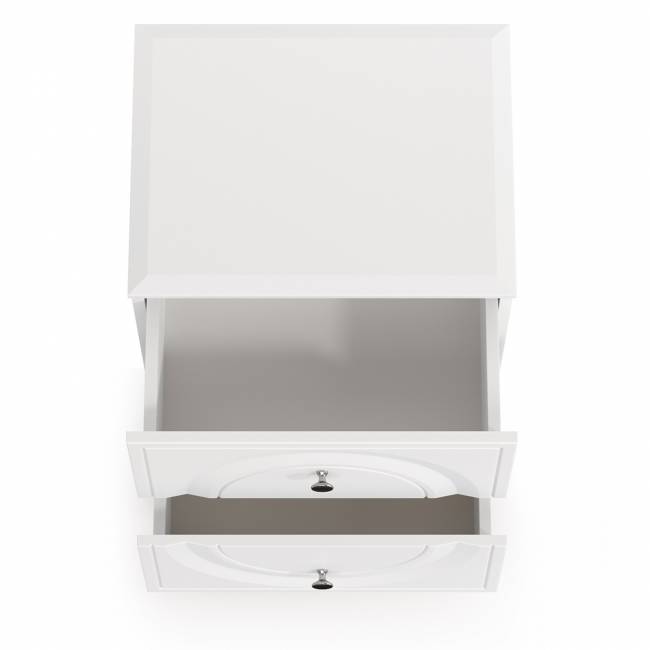 Тумба прикроватная Валенсия 13.291 цвет белый шагрень