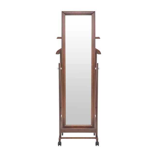 Вешалка с зеркалом Leset Сиэтл Орех Вешалка с зеркалом Leset Сиэтл Орех