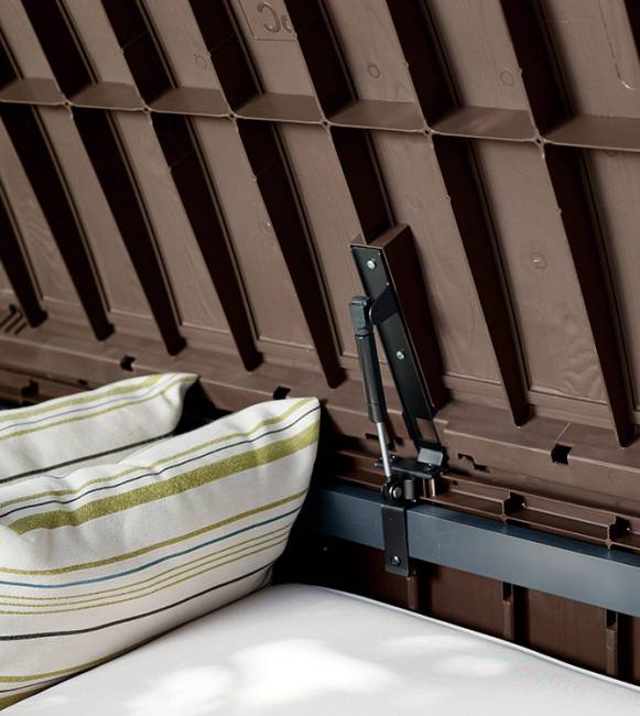 Сундук Гленвуд (Glenwood) 390л, антрацит