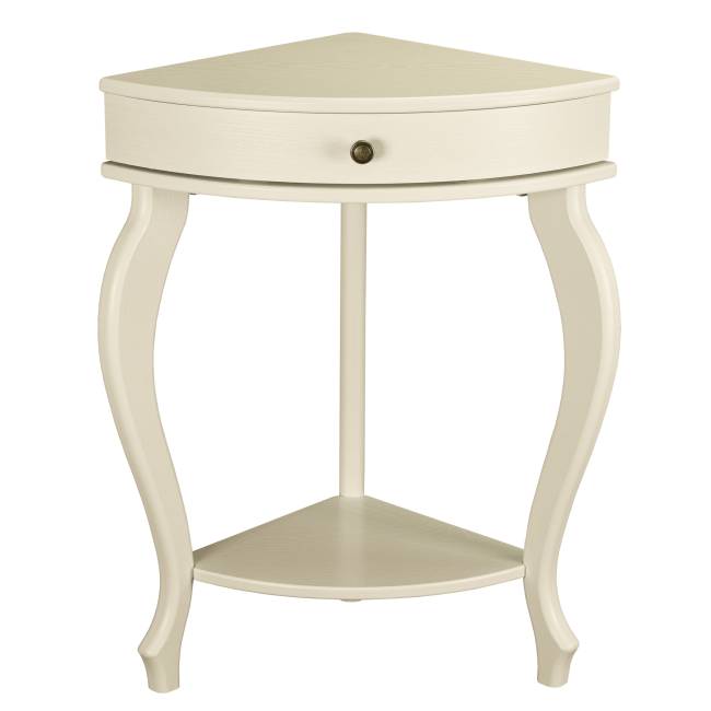 Консоль угловая Элегант дуб шампань Л