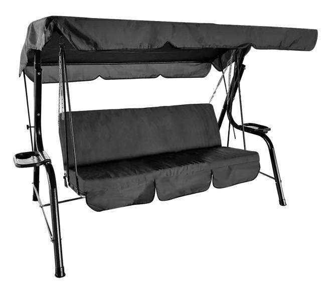 Качели садовые "Гавана" графит