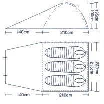 Палатка Campack Tent Forest Explorer 3 Палатка Campack Tent Forest Explorer 3