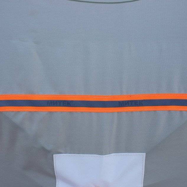 Палатка для зимней рыбалки Митек Нельма Куб-4 Люкс Профи (двухслойная, серебрянка)