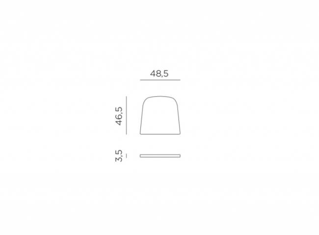 Подушка для кресла Net зеленый 460х485х35 мм Подушка для кресла Net зеленый 460х485х35 мм