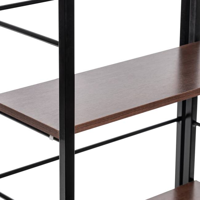 Стеллаж раскладной Leset Пако 800 Чёрный Стеллаж раскладной Leset Пако 800 Чёрный