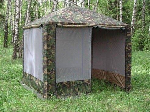 Шатер Митек "Пикник" 2,5 х 2,5 со стенками (2 места) Шатер Митек "Пикник" 2,5 х 2,5 со стенками (2 места)