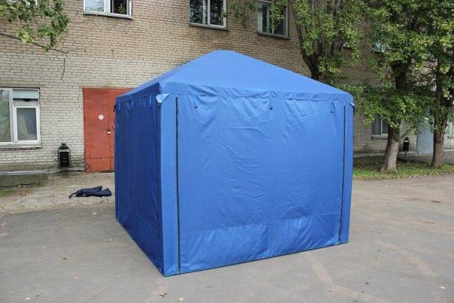 Шатер Митек "Пикник" 2,5 х 2,5 со стенками (2 места) Шатер Митек "Пикник" 2,5 х 2,5 со стенками (2 места)