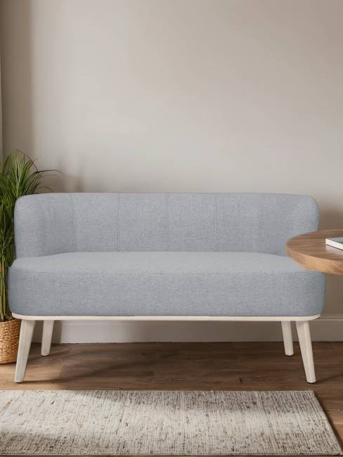 Диван Жирон ткань серый, каркас лак Диван Жирон ткань серый, каркас лак