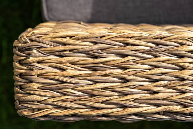 "Капучино" диван из искусственного ротанга (гиацинт) двухместный, цвет соломенный "Капучино" диван из искусственного ротанга (гиацинт) двухместный, цвет соломенный