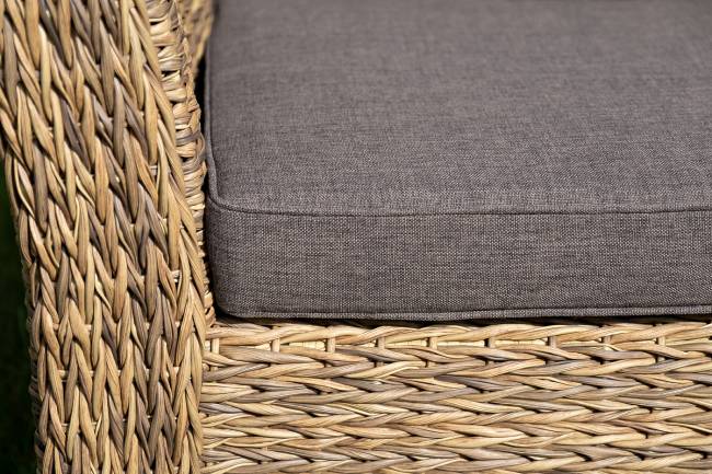 "Капучино" диван из искусственного ротанга (гиацинт) двухместный, цвет соломенный "Капучино" диван из искусственного ротанга (гиацинт) двухместный, цвет соломенный