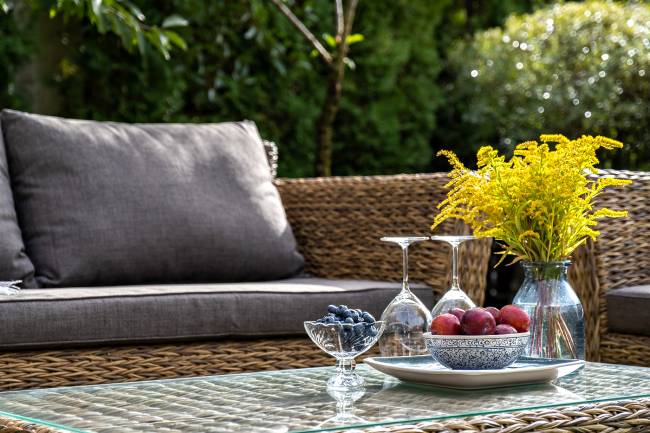 "Капучино" диван из искусственного ротанга (гиацинт) двухместный, цвет соломенный "Капучино" диван из искусственного ротанга (гиацинт) двухместный, цвет соломенный