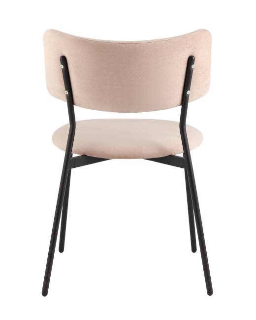 Стул Амелия велюр бежевый