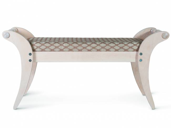 Банкетка Тифани белый ясень