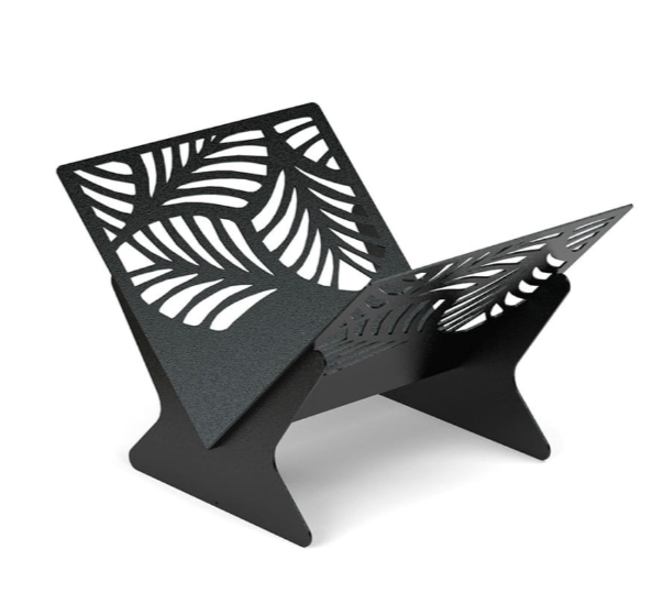 Декоративная корзина для дров, ST3, 3 мм Декоративная корзина для дров, ST3, 3 мм