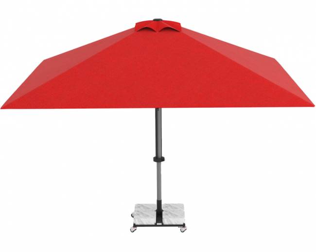 Зонт профессиональный 4х4 м Lux Telescopic Manuel 4000х4000 мм