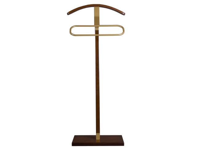 Вешалка костюмная ГАЛАНТ 341 золото/средне-коричневый Вешалка костюмная ГАЛАНТ 341 золото/средне-коричневый