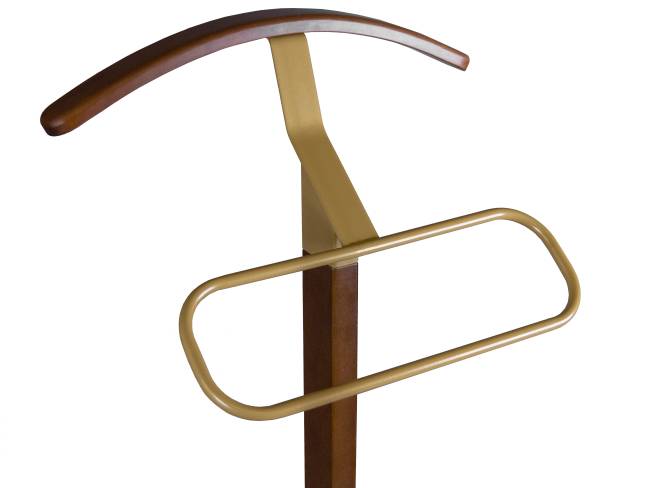 Вешалка костюмная ГАЛАНТ 341 золото/средне-коричневый Вешалка костюмная ГАЛАНТ 341 золото/средне-коричневый