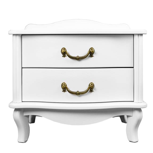 Тумбочка Джульетта 2 ящ. молочный дуб Л