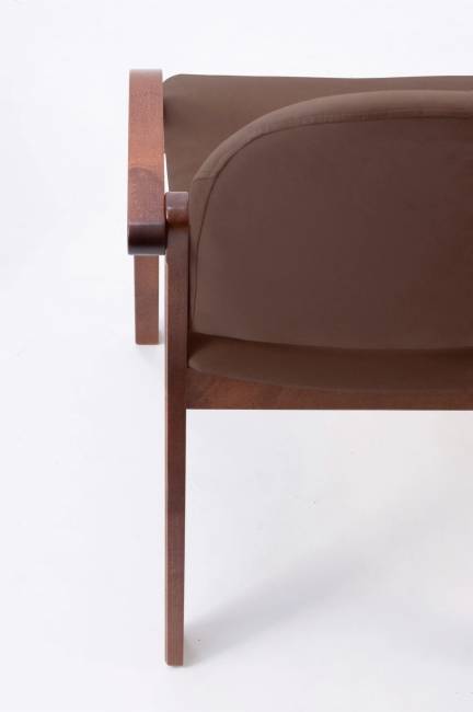 Стул-кресло Джуно 2.0 орех/коричневый